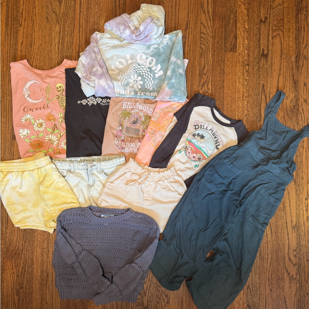 Girls Surf brand clothing lot, Size S/M (10)